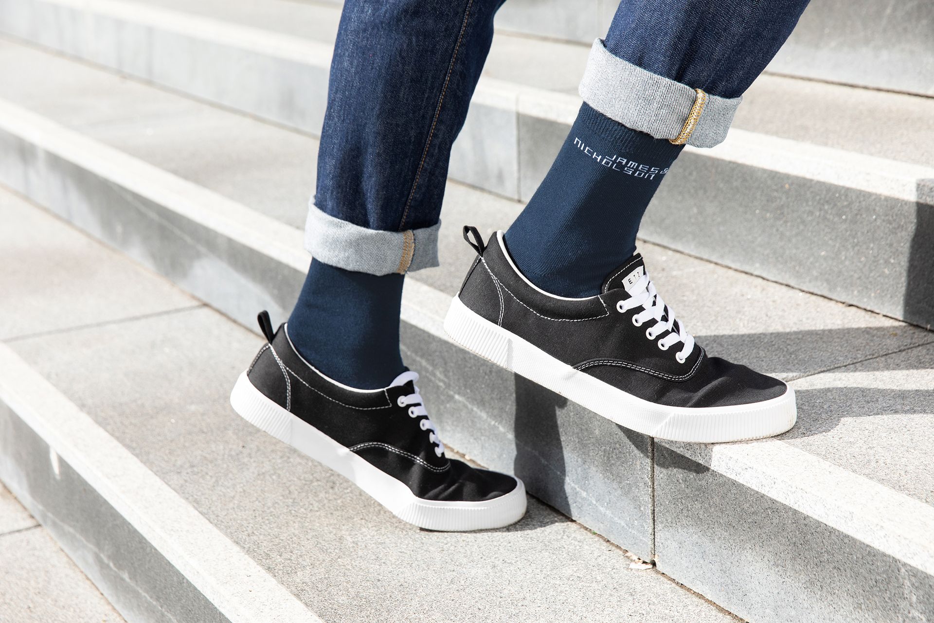 James & Nicholson 8032 Socken, Blau, Gr. 39-41