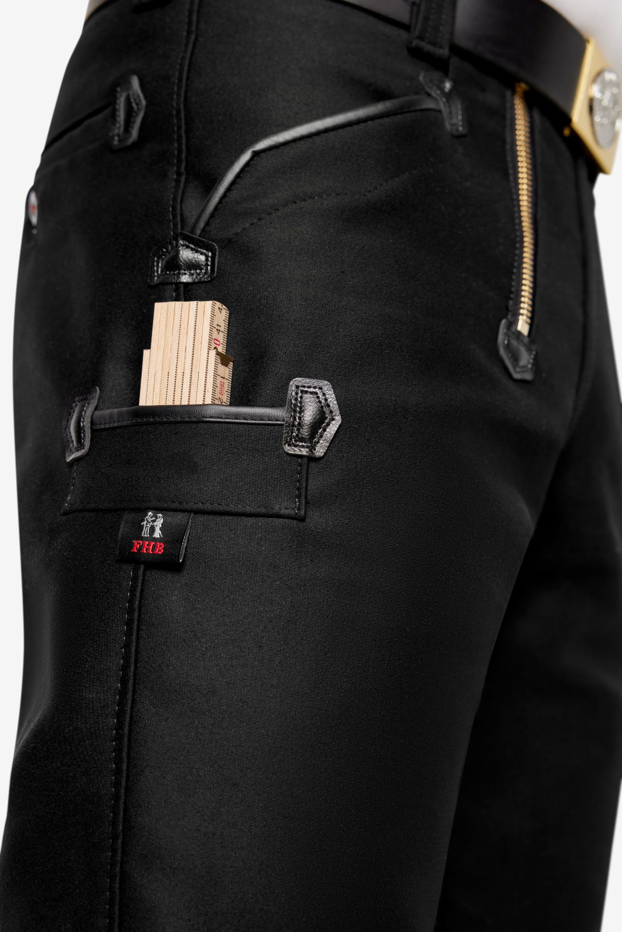 FHB Zunfthose HENNER schwarz - Gr. 56