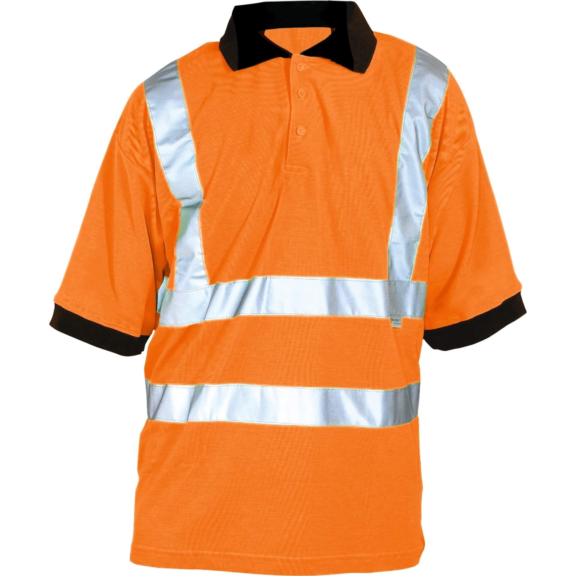 PREVENT® Warnschutz-Polo-Shirt WPSO, leuchtorange, Gr. XS