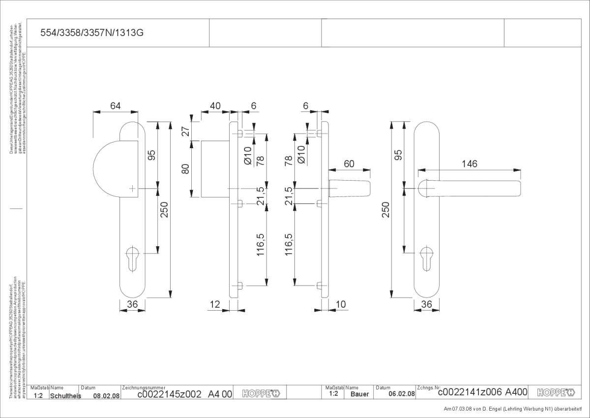 Hoppe/Schmalschild-Wgrt. 8/92mm F1