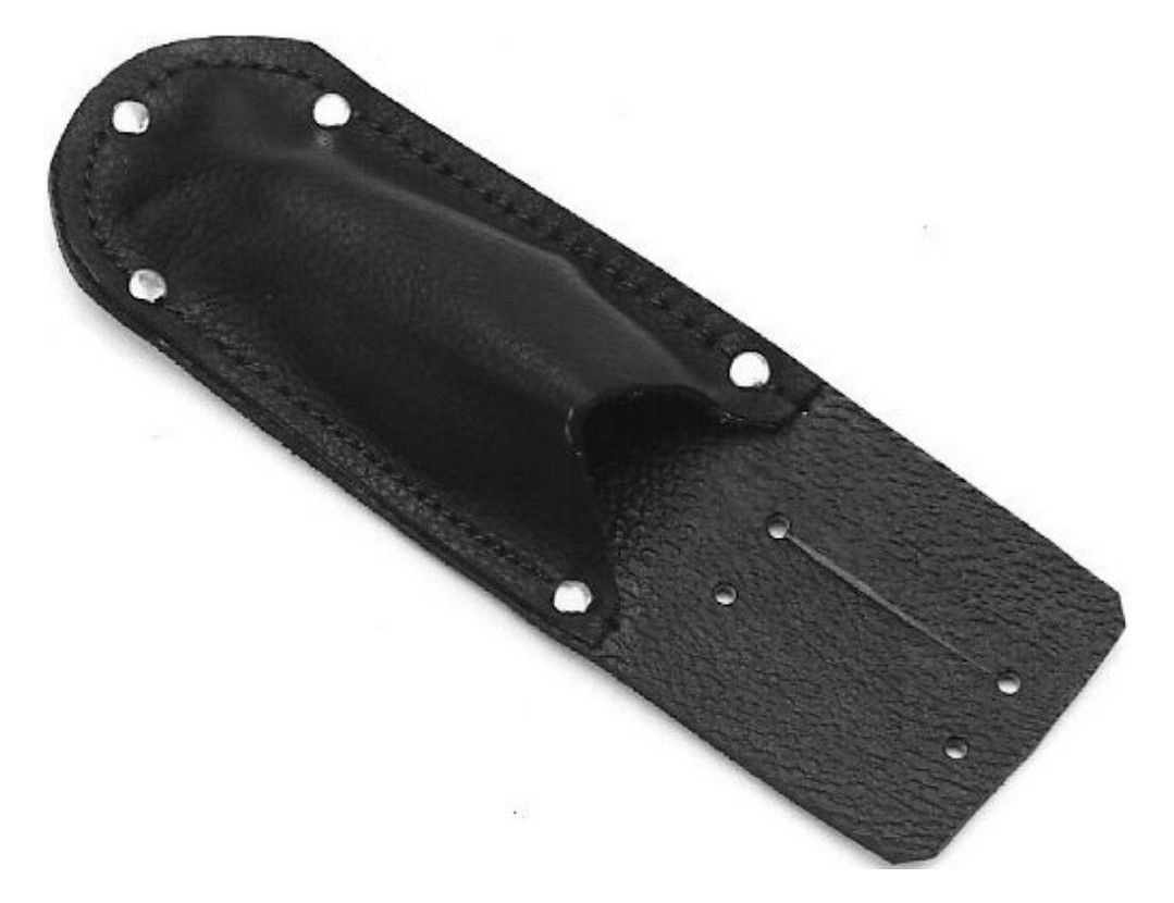 Leder-Messertasche, genäht