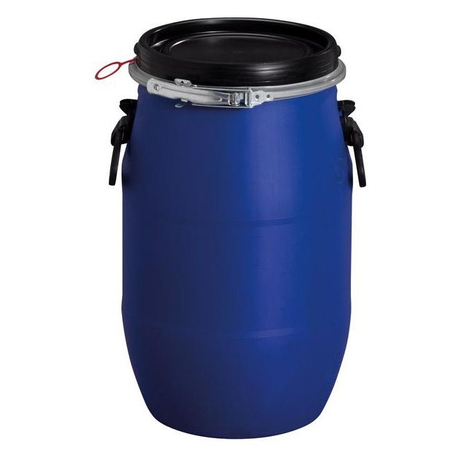 Weithalsfass blau, Volumen: 30 Liter