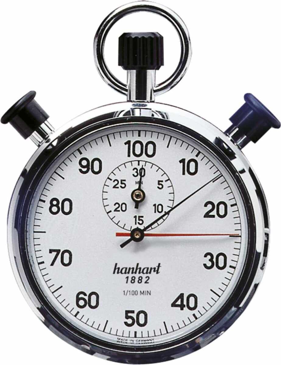 Additions-Doppelstopper 1/100-Min. 30 Min. HANHART