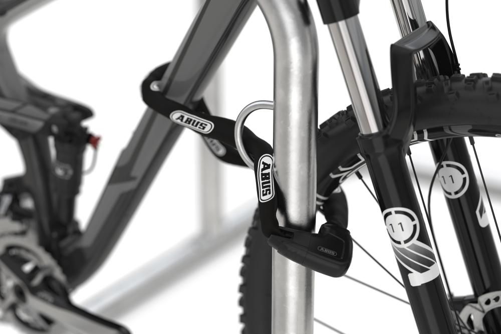 Fahrrad-Anlehnsystem Modell Galaxy verzinkt L 2170 mm, 4 Plätze