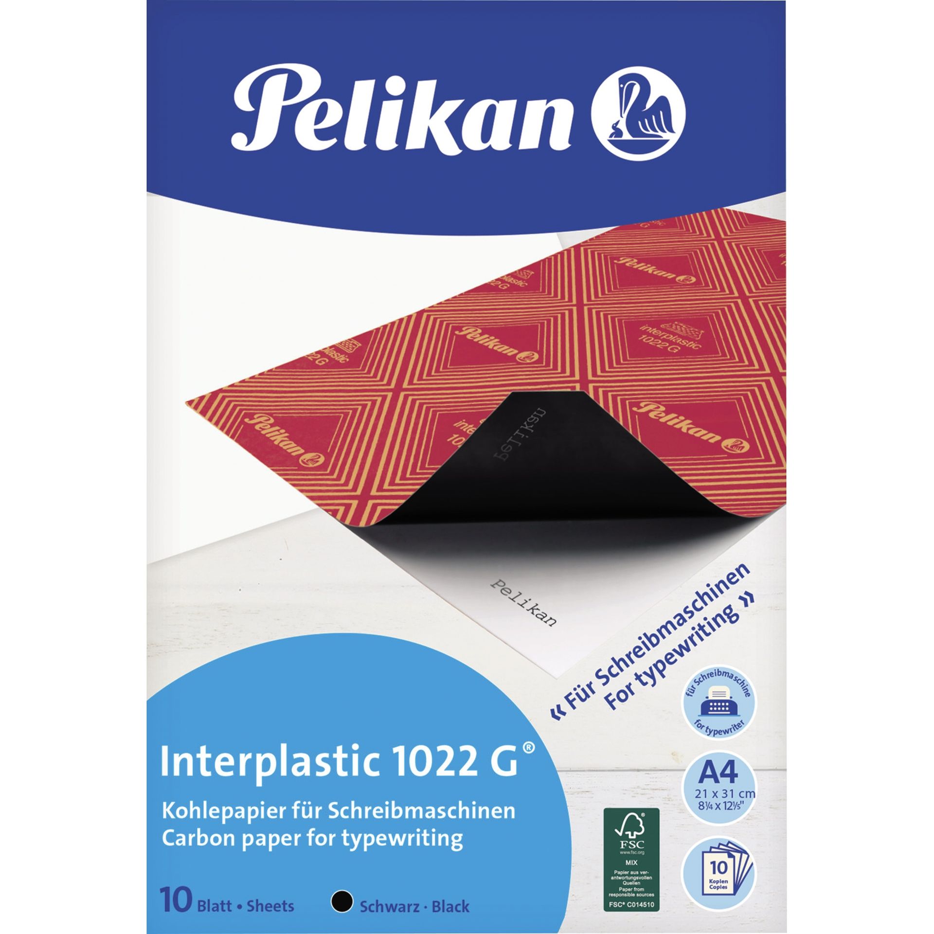 Kohlepapier  A4 1022G 10Bl