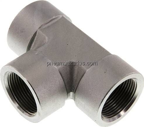 Hochdruck T-Stück G 1-1/4" (IG), Stahl verzinkt