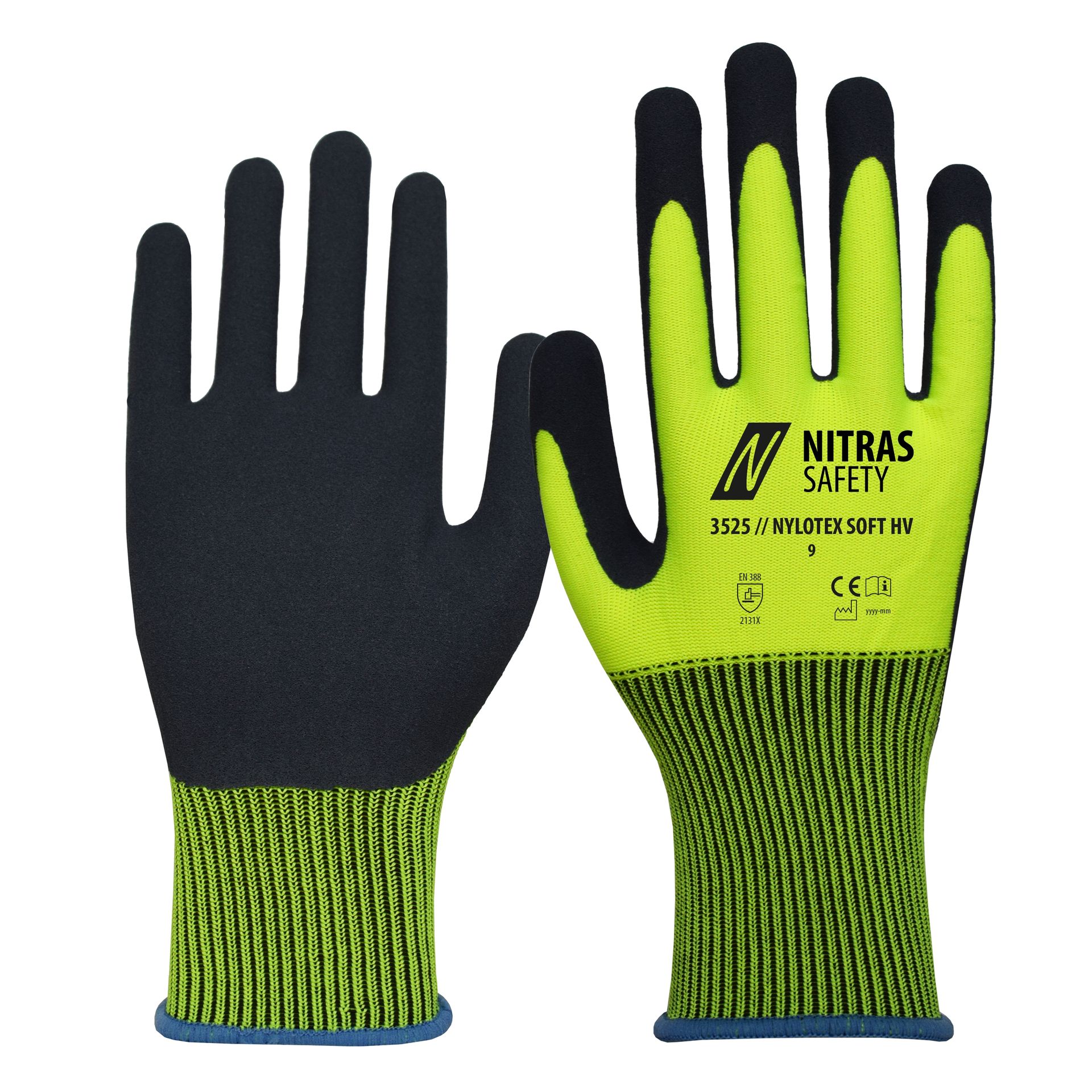 NITRAS NYLOTEX SOFT HV, Montagehandschuhe 3525