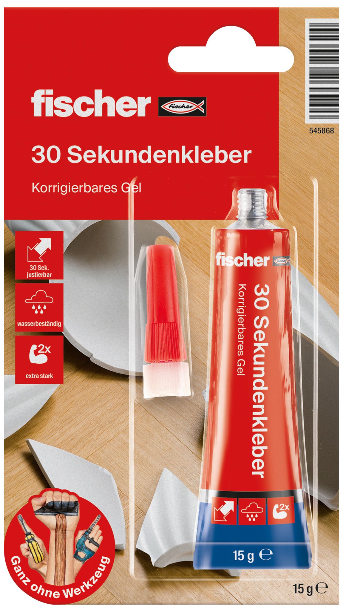 GOW 30 Sekunden Kleber 15g