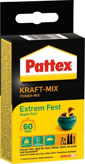 Pattex KraftMix Fest Tube2x11ml