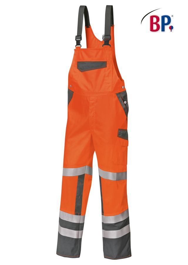 BP® Warnschutz-Latzhose mit Knietaschen