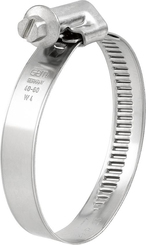 Schneckengewindeschelle SX-T 9 10-16 C7 W4 Rostfreier St. 1.4301