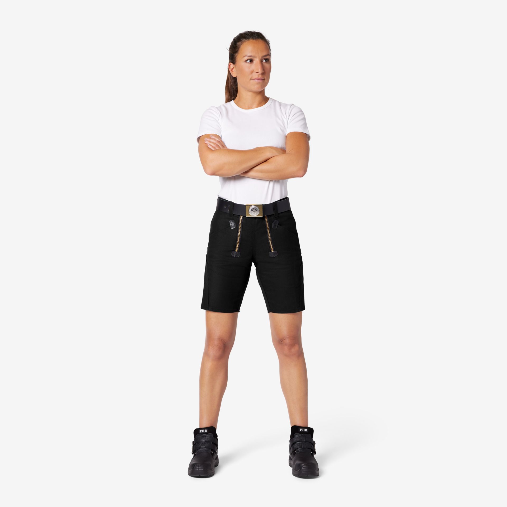 FHB Zunftshort WIM schwarz - Gr. 56
