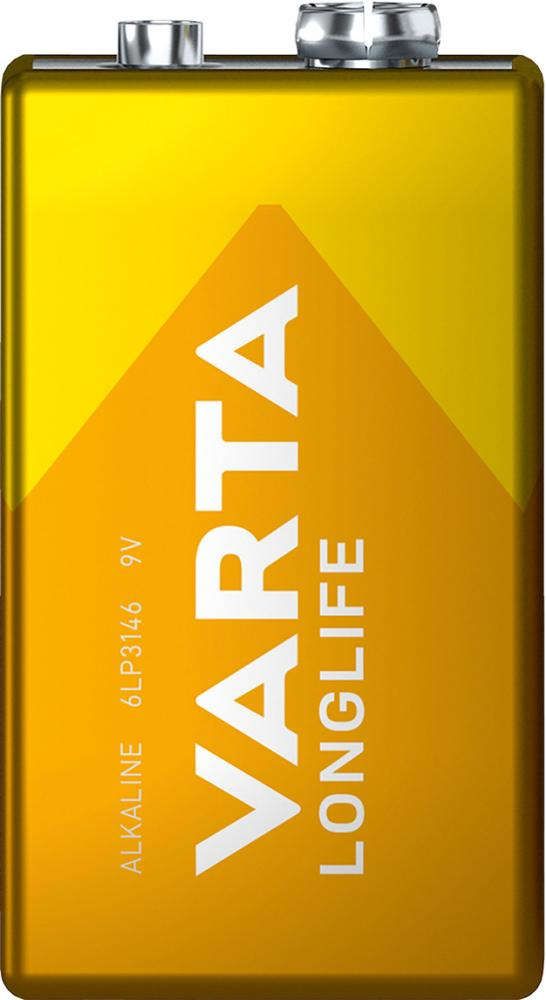 Batterie LONGLIFE 9V E-Block, 1-er Bli. Varta