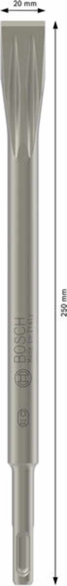 PRO SDS plus-5C Flachmeißel, 20 x 250 mm
