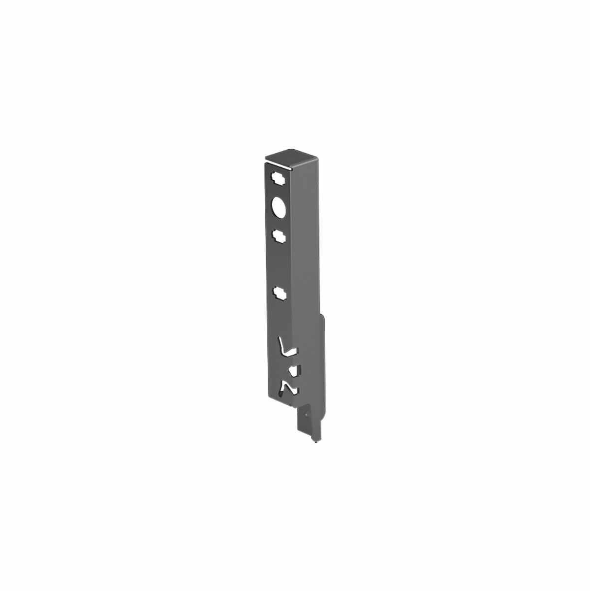 At-Rückwandverbinder 186 mm Ls Silber