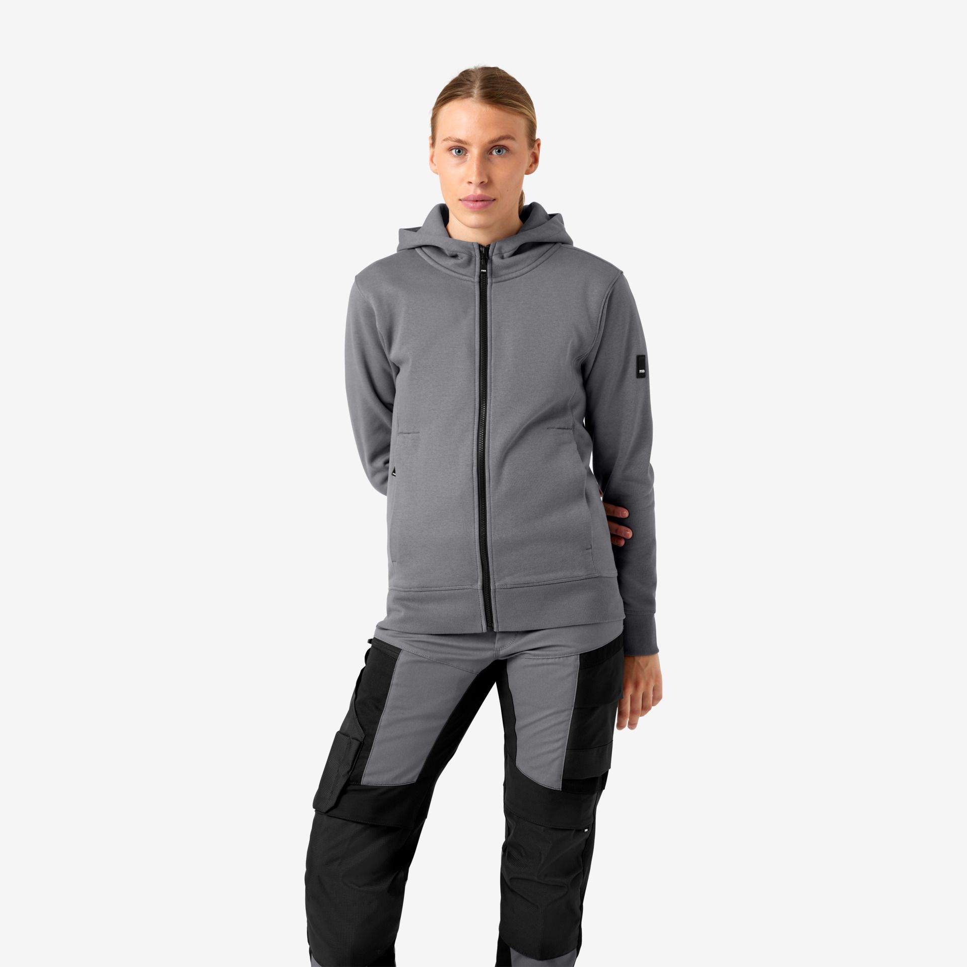 FHB Hoodie-Jacke QUENTIN unisex
