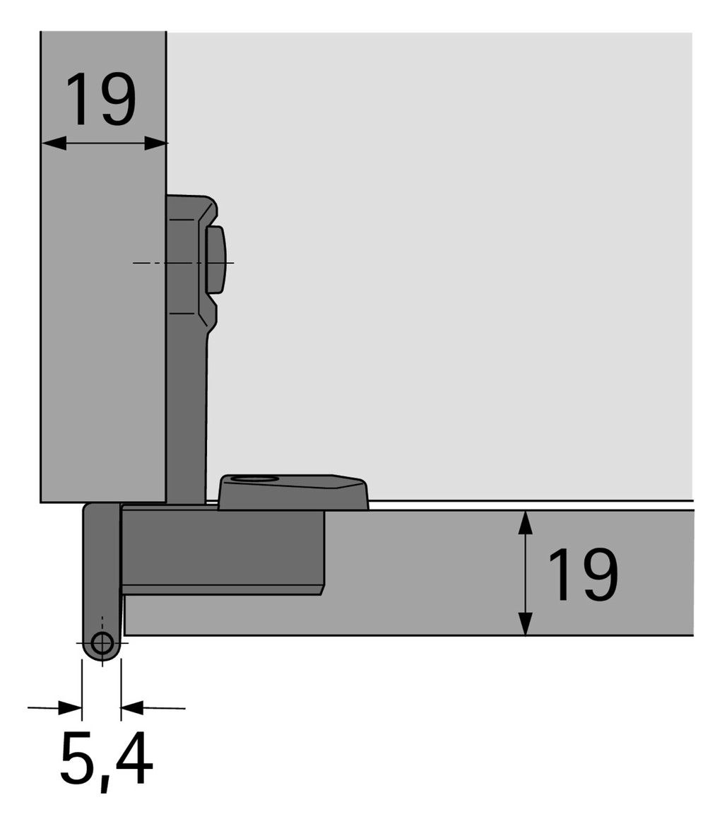HETTICH SELEKTA PRO 2000 Eingelenkscharniere