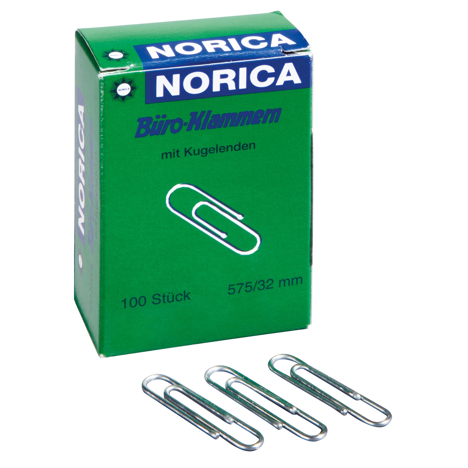 Briefklammer 32mm verzinkt 100 St./Pack.