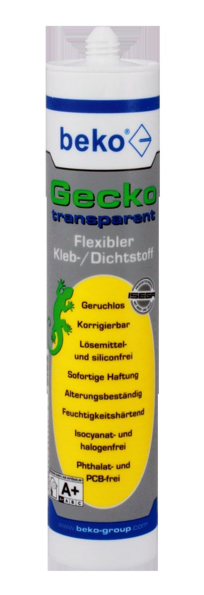 Beko Montagekleber Gecko 290ml Transparent