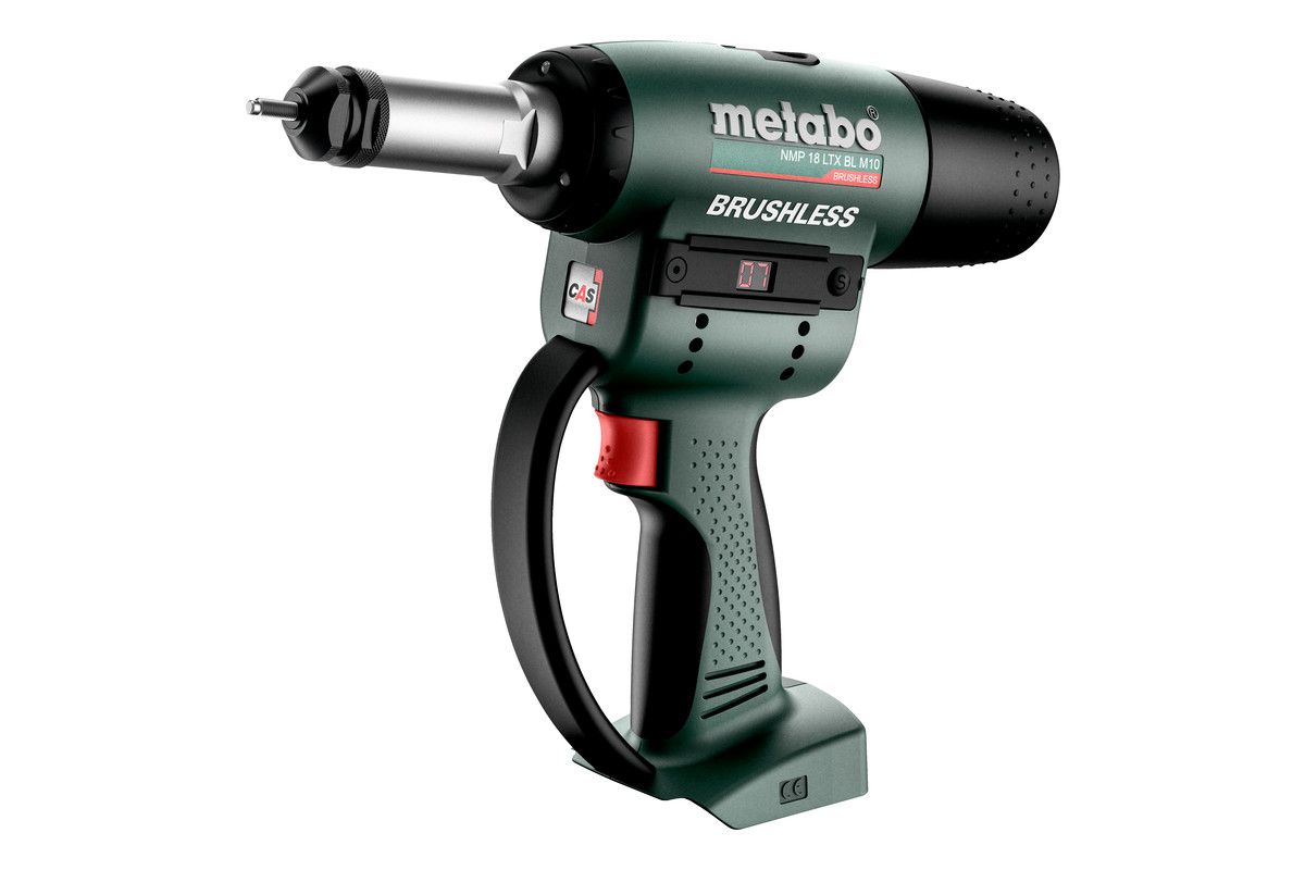 Akku-Nietmutternpis. soloNMP 18 LTX BL M10 Metabo ohne Akku ohne Ladegerät metaBOX