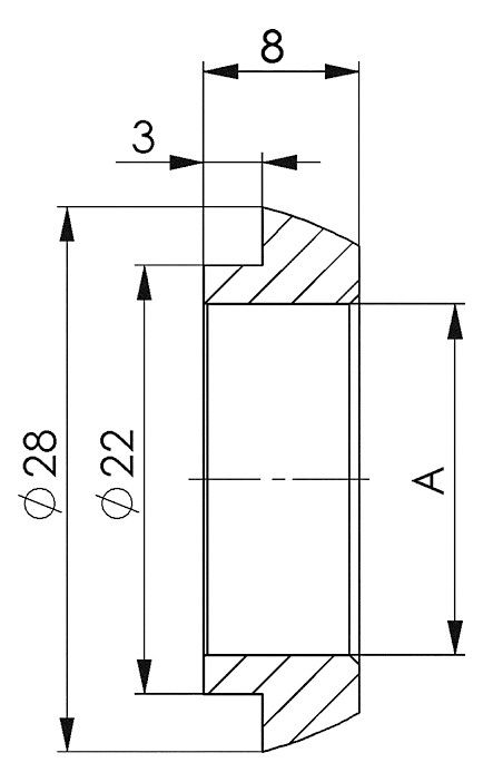 AMF Drückerführung, "494-10"