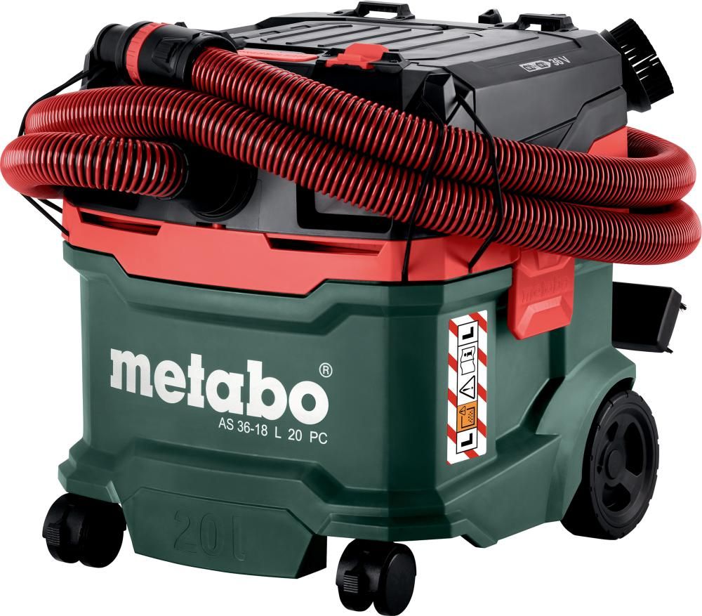 Akku-Sauger solo AS 36-18 L 20 PC Metabo ohne Akku ohne Ladegerät Karton