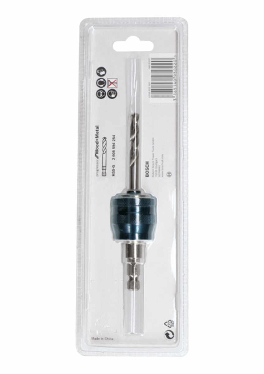 PC Plus-Dorn 3,8-Zoll, 8,7 mm, Zentrierbohrer HSS-G 7,15 x 85 mm