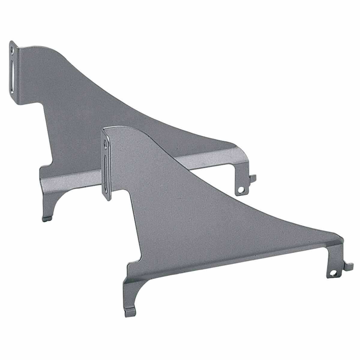 Blendenstütze, Aluminium Optik, links / rechts