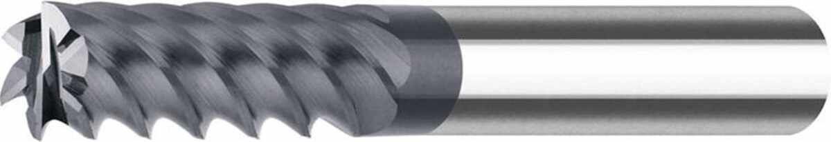 Schaftfräser extralang VHM AlTiN+ Z6 45Grad 20 mm FORTIS