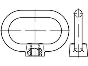 DIN 28129 C35E M 20 galv. verzinkt, AD-W7/1 gal Zn S