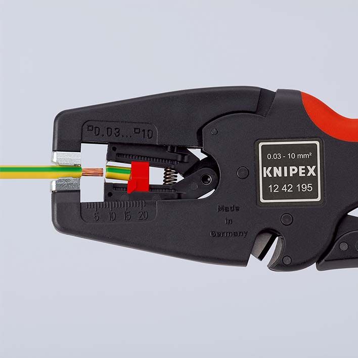 KNIPEX MultiStrip 10 Automatische Abisolierzange 195 mm