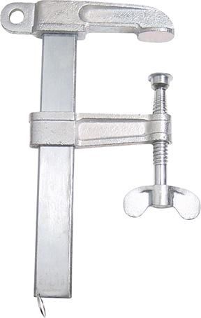 Polschraubzwinge PZ600 600 A, Ausladung 80 mm
