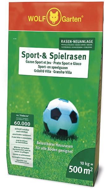 Sport- und Spielrasen LG 500 10 kg
