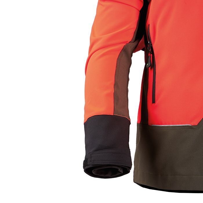 PSS X-treme Funktionsjacke Vario grün/rot - Gr. M