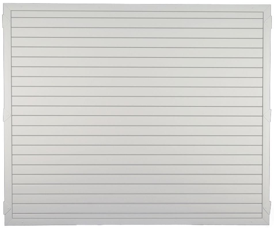 LIGHTLINE KS-Zaunelement 180 x 150 cm Füllung / Rahmen WEISS