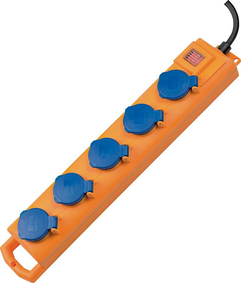 Steckdosenleiste 5-fach H07RN-F3G1,5 2m Super-Solid SL 554 Brennenstuhl