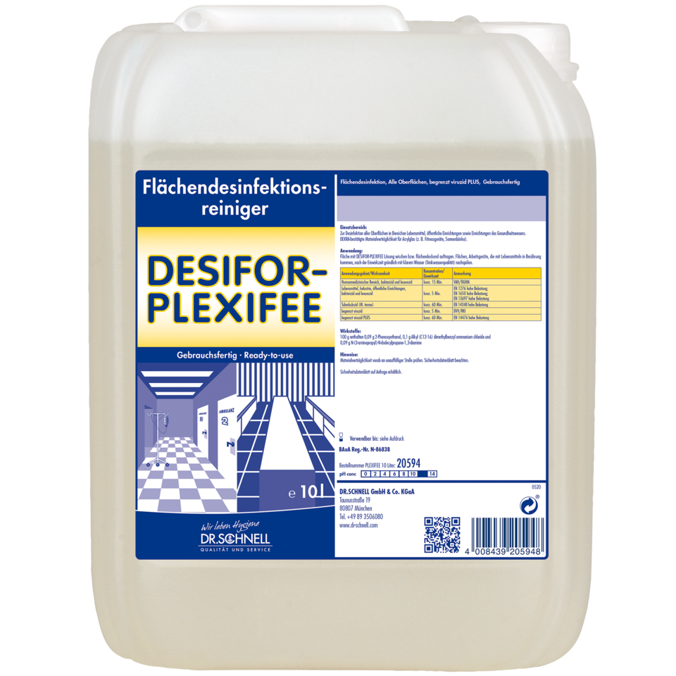 DESIFOR-PLEXIFEE Kanister 10 Liter