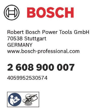 BOSCH Schleifteller, Ø: 150mm