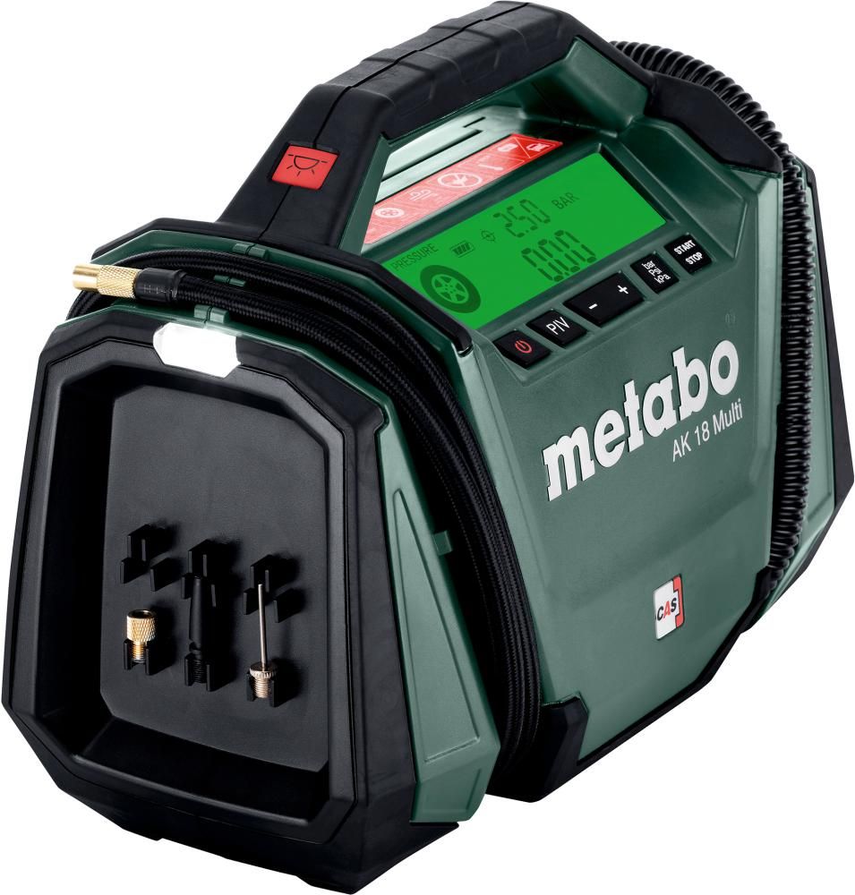 Akku-Kompressor AK 18 Multi Metabo ohne Akku ohne Ladegerät Karton
