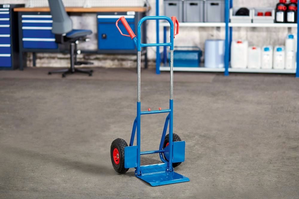 Stahlrohr-Klappkarre 200kg,Luft