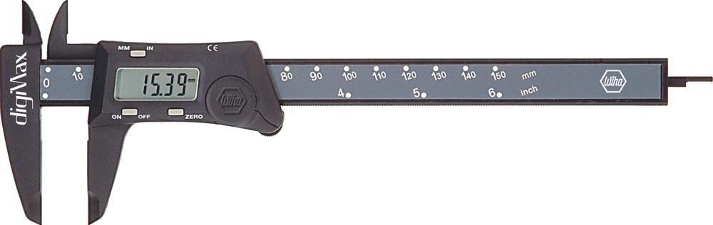 Messschieber digiMax nichtmetallisch 150mm/0,01mm Wiha
