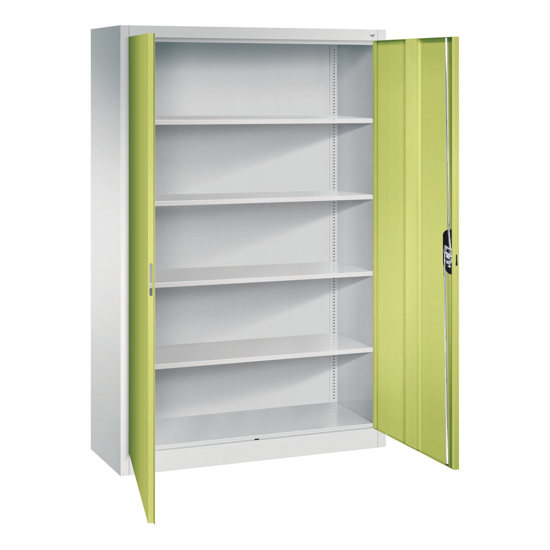 Aktenschrank 5OH 1950x1200x400mm lgr/cgn