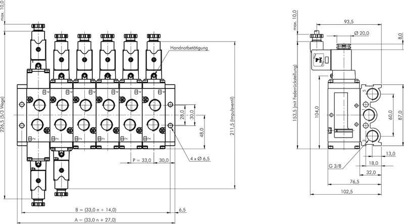 Blindplatte für Reihenleiste MF5500