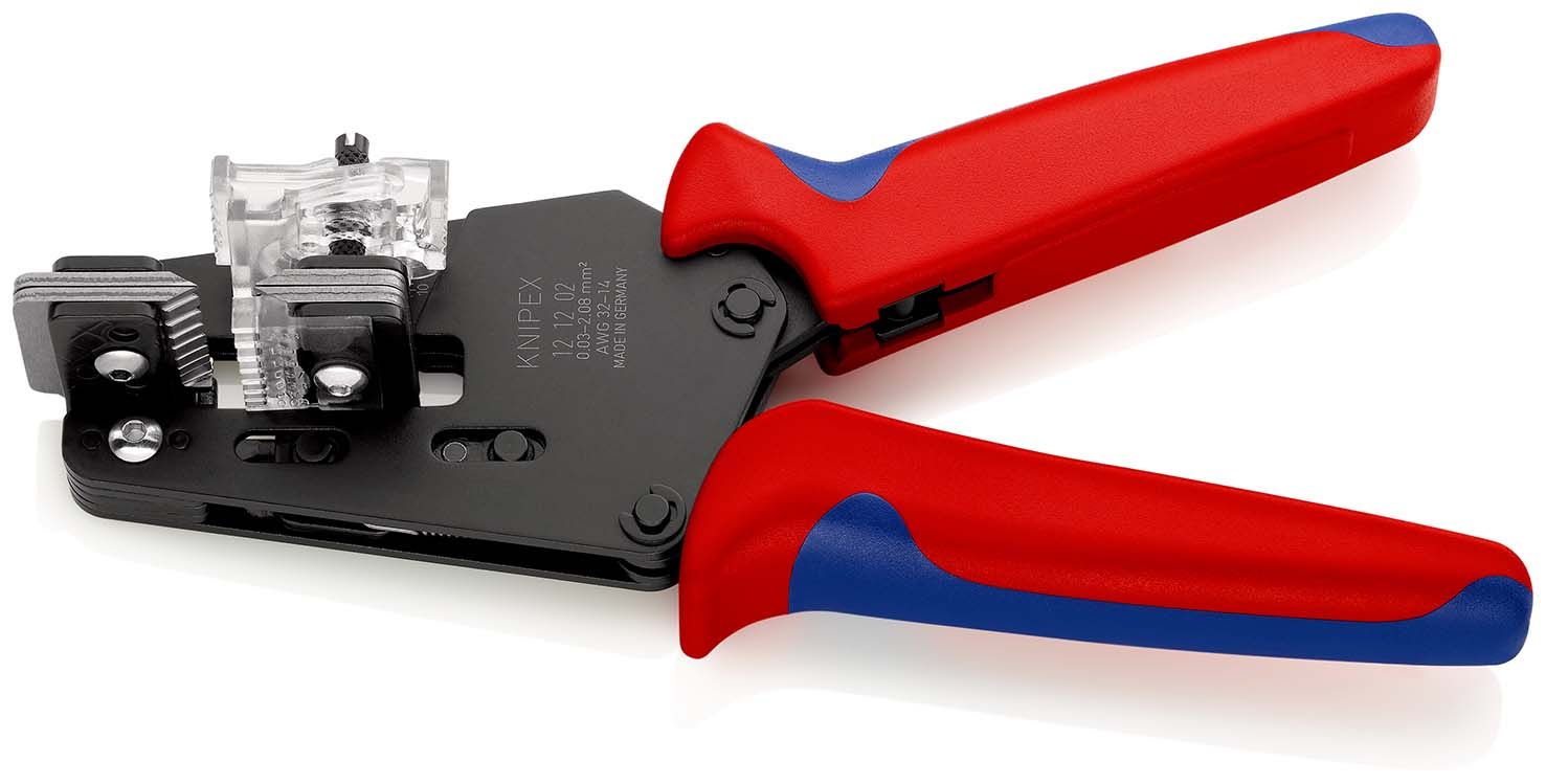 KNIPEX Präzisions-Abisolierzange mit Formmessern