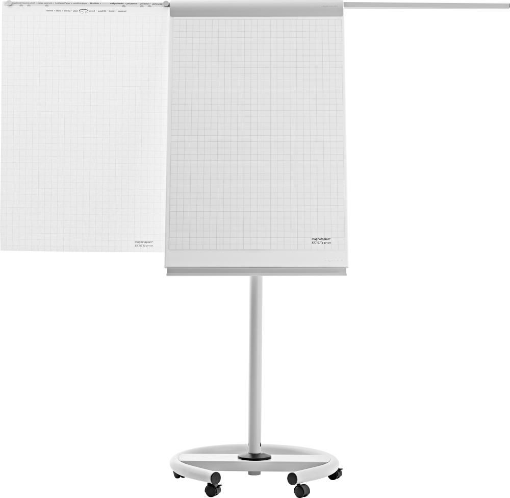 Flipchart fahrbar De Luxe Magnetoplan