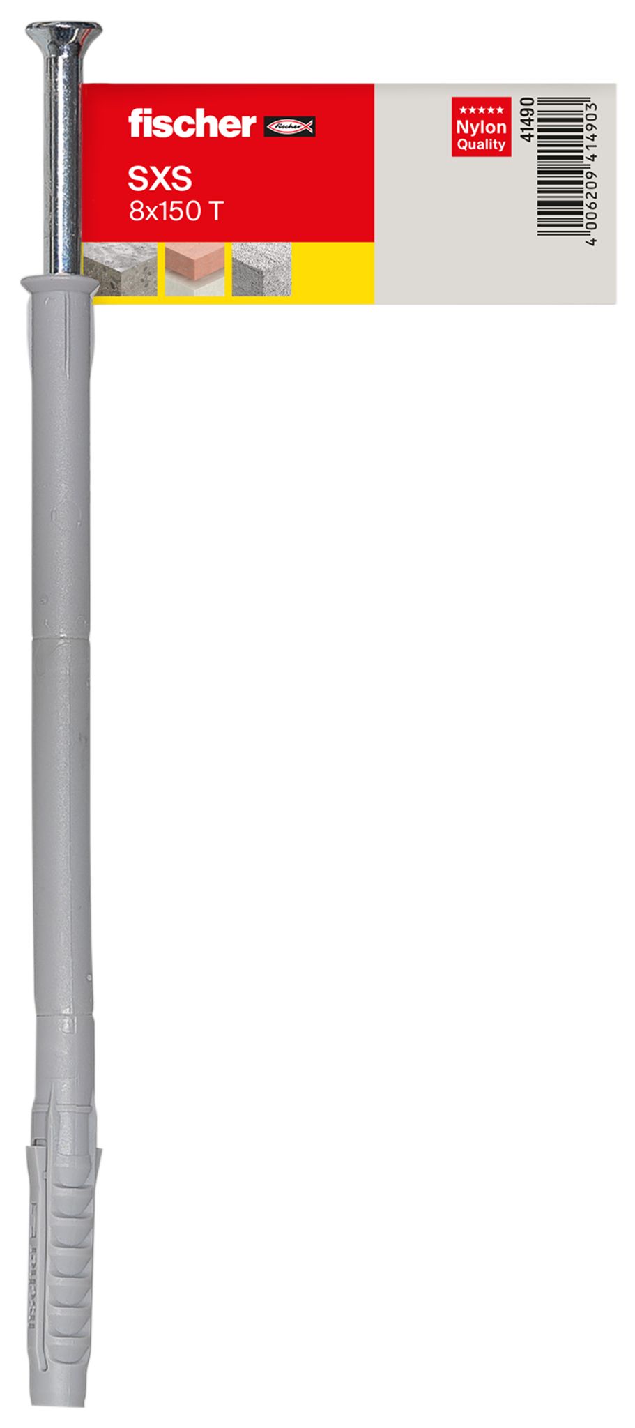 Langschaftdübel SXS 8x150 T E