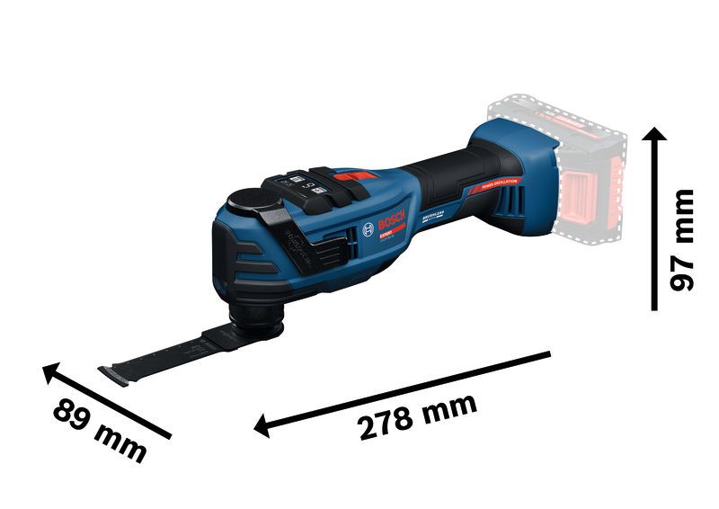 Bosch Akku-Multi-Cutter EXOP18V-40, L-BOXX