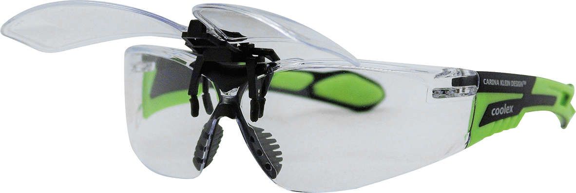 Vorsetz-Lesebrille 1,0 Dioptrien