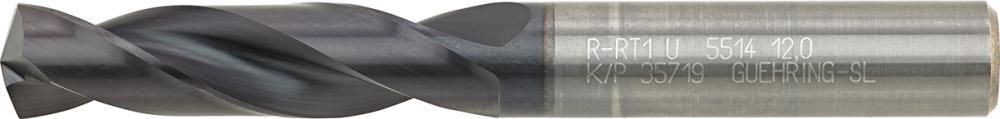 Spiralbohrer SL WN VHM FIRE Schaft 6537-HA 3xD 4mm GÜHRING
