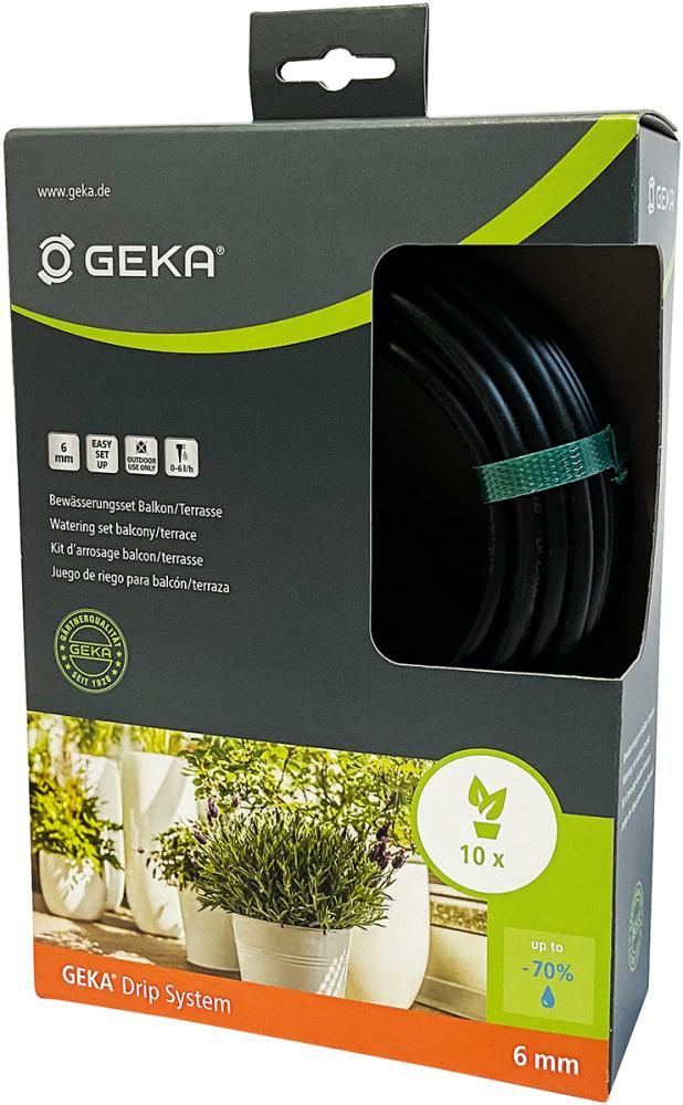 Bewässerungs-Set Gemüse-/Blumenbeet GEKA Drip